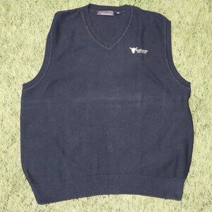 Greg Norman Black Badlands Golf Club Golfing Vest Size Large